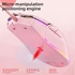 Motospeed V70 RGB Gaming Mouse, pink, USB