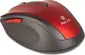 NGS Evo Mute wireless Mouse red, USB