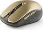 NGS Evo Rust Gold wireless rechargeable Silent Mouse gold/black, USB