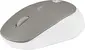 Natec Harrier 2 wireless Mouse white/grey, Bluetooth