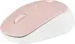 Natec Harrier 2 wireless Mouse white/pink, Bluetooth