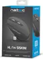 Natec Siskin wireless Silent Mouse black, USB