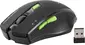 Natec uGo home MY-04 wireless Mouse black/green, USB