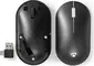 Nedis Silent wireless Mouse, black, USB