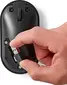 Nedis Silent wireless Mouse, black, USB