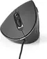 Nedis wired Ergonomic Mouse, black, USB