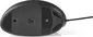 Nedis wired Ergonomic Mouse, black, USB