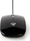 Nedis wired Optical Mouse, black, USB