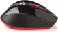 Nedis wireless Mouse with Nano dongle, black/red, USB
