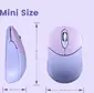 Perixx PERIMICE-802 mini Bluetooth mouse Pink/lilac, Bluetooth