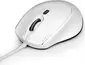 Port Designs wired Silent Pro Mouse white, USB