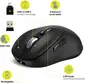 Port Designs wireless rechargeable Combo Pro Type C Mouse, USB-C, USB/Bluetooth