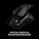 Pulsar Gaming Gears Xlite V4 Large wireless black, USB