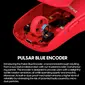 Pulsar Gaming Gears X2H mini wireless Red Edition, USB