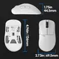 Pulsar Gaming Gears Xlite V3 Large wireless white, USB