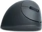 R-Go HE Basic Mouse vertical wireless mouse medium, grey, Bluetooth