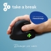 R-Go HE Break Mouse vertical wireless mouse small, Bluetooth