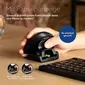 R-Go Twister ambidextrous mouse with Break Software, USB/Bluetooth