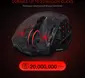 Redragon M913 Impact elite wireless RGB MMO black, USB