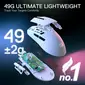 Redragon M916 K1NG Pro 1K 3-Mode wireless Gaming Mouse white, USB/Bluetooth