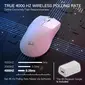 Redragon M916 K1NG Pro 4K wireless Gaming Mouse white, USB/Bluetooth