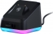 Roccat Kone XP Air with charging station, Ash Black, USB/Bluetooth