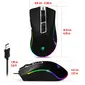 Spirit of Gamer PRO-M6 RGB Gaming Mouse, black, USB