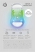 SteelSeries Aerox 3 wireless Ghost white/transparent, USB/Bluetooth