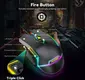 TeckNet wired RGB Gaming Mouse 16000DPI black, USB