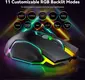 TeckNet wired RGB Gaming Mouse 16000DPI black, USB