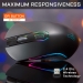 The G-Lab Kult Xenon wireless Gaming Mouse, black, USB 