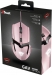 Trust Gaming GXT 101P Gav Optical Gaming Mouse, pink, USB