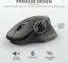 Trust Ozaa rechargeable wireless Mouse black, USB