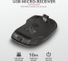 Trust Themo rechargeable wireless Mouse black, USB