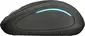 Trust Yvi FX wireless Mouse black, USB