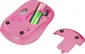 Trust Yvi FX wireless Mouse pink, USB