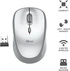 Trust Yvi wireless Mouse white, USB