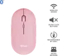 Trust puck wireless Mouse pink, USB/Bluetooth