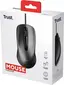 Trust wired Optical Mouse black, USB