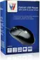V7 Standard full-size Mouse black, USB