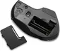 Verbatim 8-button Deluxe wireless Mouse black, USB