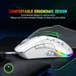 Ziyou long D19 RGB Gaming Mouse white, USB