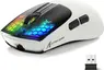 Attack Shark X5 wireless Gaming Mouse white/black, USB/Blue...