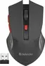 Defender Accura MM-275 wireless Optical Mouse black/red, US...