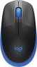 Logitech M190 Full-Size wireless Mouse blue, USB
