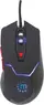 Manhattan Gaming-mouse with LEDs, black/red, USB
