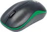 Manhattan Success wireless Mouse black/green, USB