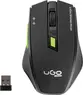 Natec uGo home MY-04 wireless Mouse black/green, USB