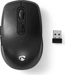 Nedis wireless Mouse, black, USB