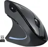 Perixx PERIMICE-713 L, black, vertical, left hander, USB